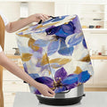 Kitchen Appliance Accessories Dust Cover for 3-6-8 Quart Instant Pot, Pressure Cooker, Air Fryer & Crock Pot,Decorative Appliance Cloth Cover with Top Handle & Storage Pockets (Purple, 6 Quart)
