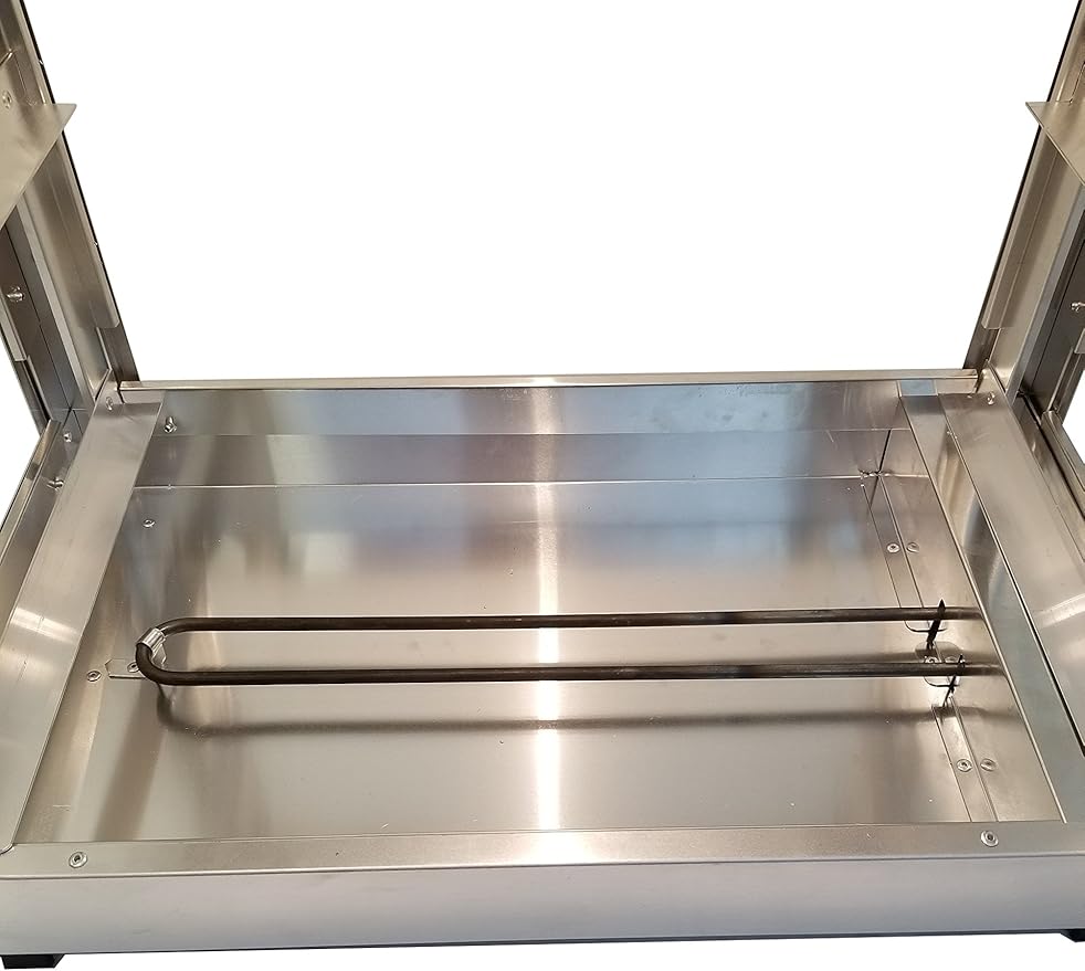 HeatMax 24x15x20 Commercial Food Warmer, Pizza, Pastry, Patty, Empanada, Catering, Concession, Fund Raising, Heated Display Case