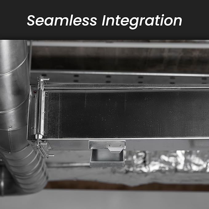 Repa Market 16 x 8 Inch Galvanized Steel Duct Access Door – Airtight Insulated Crawl Space Access Doors - Inspection HVAC Panel with Hinged 2 Clasp Lock Door – Door Access for Ventilation Cleanout