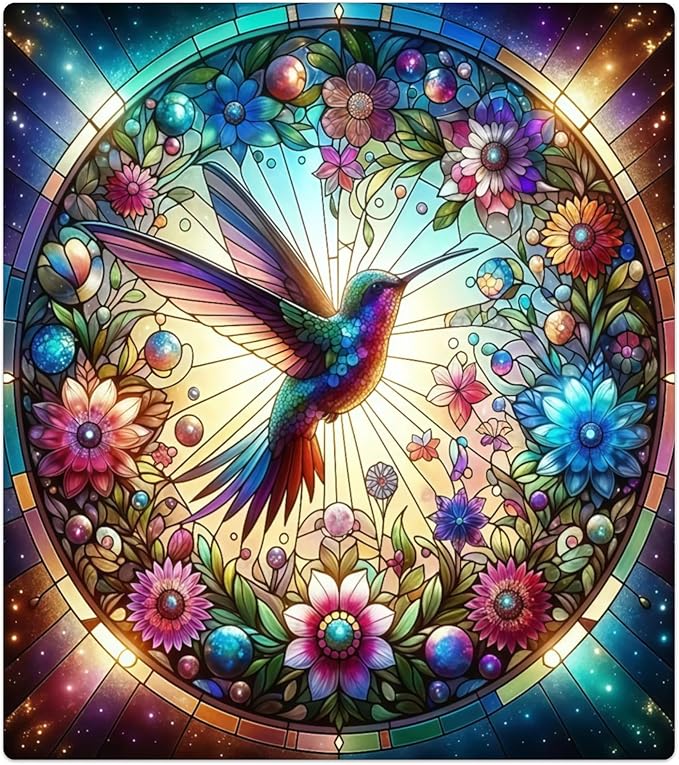 Colorful Flower Bird Dishwasher Magnet Cover for The Front Dishwasher Door Cover Panel Decals Magnetic Refrigerator Cover for Kitchen Farmhouse Home Decor 23 X 26 in