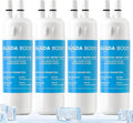 BOGDA W10295370A Water Filter Replacement Compatible with Whirlpool, Kenmore, and Maytag Replaces EDR1RXD1, WHR1RXD1, Filter 1, KAD1RXD1, P8RFWB2L, P8WB2L, P4RFWB, P5WB2L, 46-9081, 9930, 4 Packs