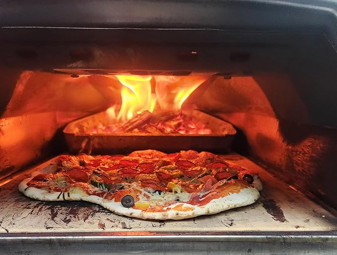Kiln Dried Oak Pizza Oven Wood, Mini 5 Inch Cooking Wood for Ooni, Gozney, Bertello Pizza Ovens, Solo Stove & More - Approx 14lbs Product of USA (1,000 Cubic Inches)