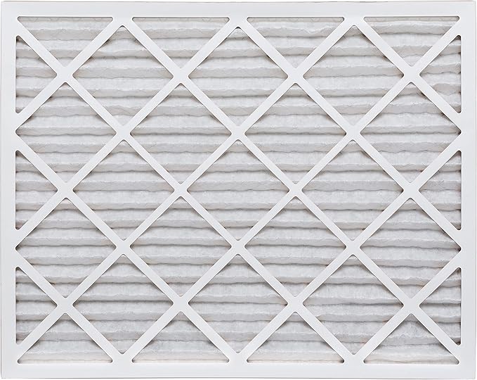 Aerostar 24x25x1 MERV 11, Pleated Air Filter, 24x25x1, Box of 6, Made in the USA