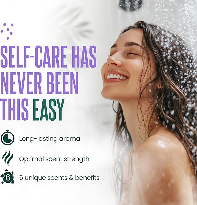 Cleverfy Shower Steamers Aromatherapy - Valentines Day Gifts for Her, Him, Women, Daughter, Mom, Girlfriend, Wife, Teen Girls and Boys - Valentines Gifts for Her, Him, Women and Men - 18 Tablets