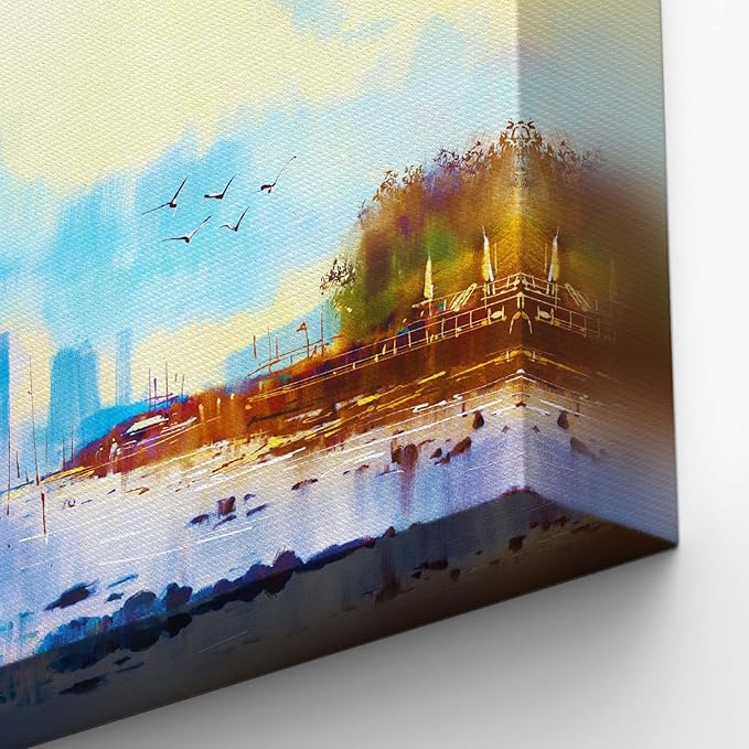 Canvas Stretcher Bars 44x44 Inch Frame Kit, Available in 25+ size Wood Stretcher Bars for Home and Office, Gallery Wrap Wall Arts Supply for Oil Painting, Poster, Picture & Paint by Numbers