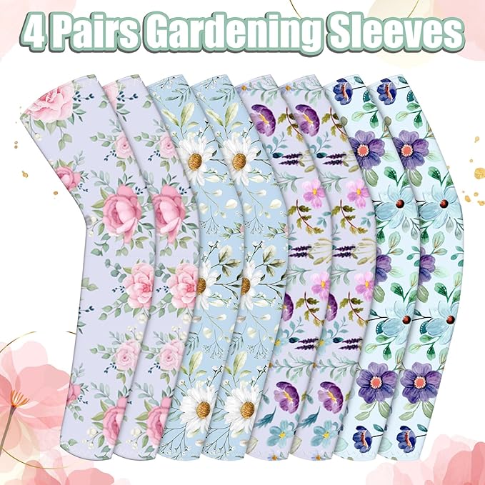 YUNVI Gardening Sleeves Farm Sun Protection Cooling Arm Sleeves to Cover Arm for Women