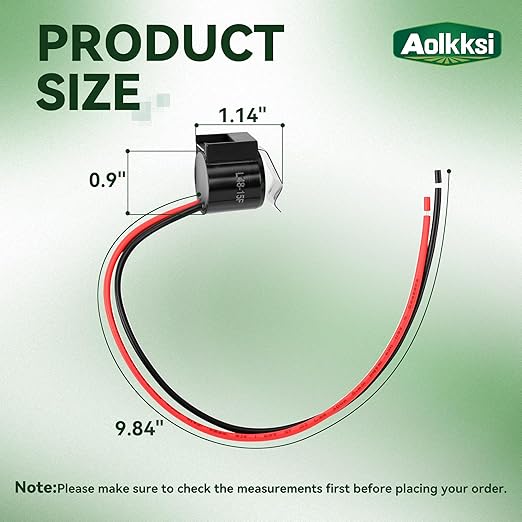 W10225581 Refrigerator Bimetal Defrost Thermostat by AOLKKSI - Compatible with Whirlpool, Sears, Kenmore Refrigerator - Replaces WPW10225581, AP6017375, PS11750673, PS237680, 2321799