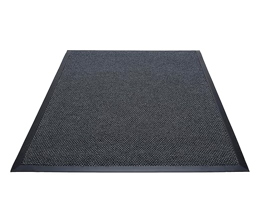 Guardian UG061004 Elite Guard Berber Indoor/Outdoor Floor Mat, 72" x 120", Charcoal