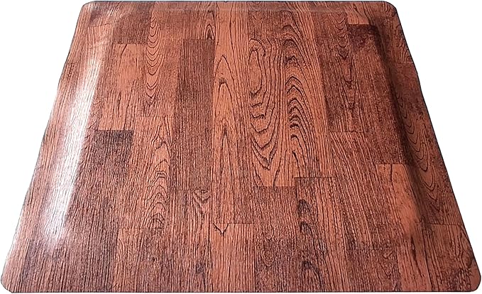 Rhino Mats, Softwoods Anti Fatigue Floor Mat, Commercial Grade Kitchen Mat, Standing Desk Mat, Office, Garage or Anywhere, Standing Comfort. (Oak, 3' x 3' x 1/2")