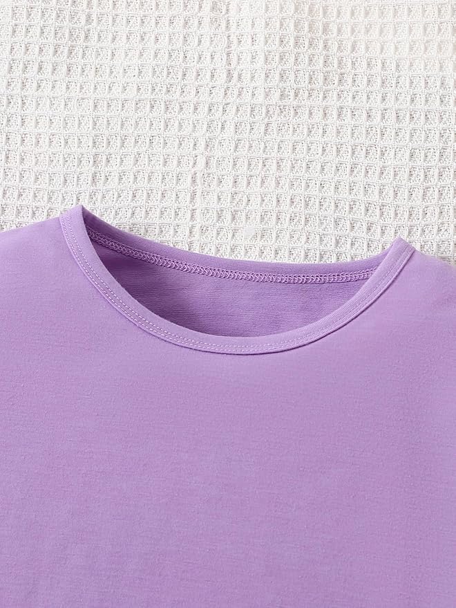 3 Pack Toddler Girls Shirts Long Sleeve Shirt for Girls Tees Kids Tshirts Clothes Fall Tops T-Shirt 2-8 Years