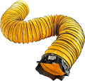 MOUNTO 25FT PVC Flexible Duct Hosing for Exhaust Fan (8inch w/o bag)
