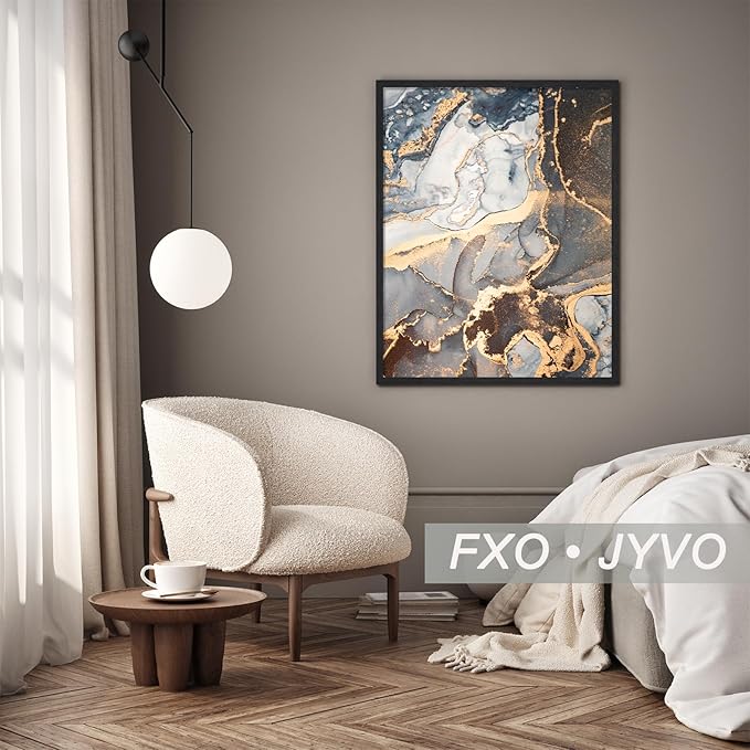 Engineered Wood 14x16 Picture Frame Set of 3, Black Frame for 14 x 16 Inch Picture Poster Photo, Light Weight 14 by 16 Frame with Wood-grain for Wall - 3 Pack/Black/14 x16