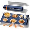 Food Warming Mat with Heat-Resistant Pad, 26X15 Inch, 6 Temperature & 6 Timer Settings, Child Lock Safety,Food Warmer Chafing Dishes for Buffet,Gatherings,Parties,Everyday Use