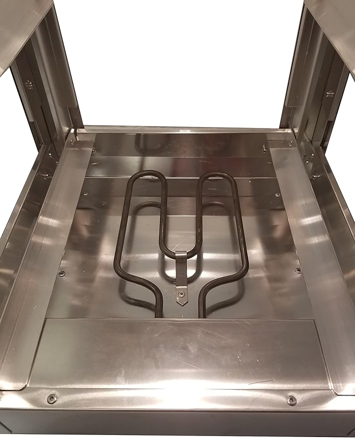 HeatMax Commercial Food Warmer Pizza Pastry Hot Countertop Display Case 14x14x20