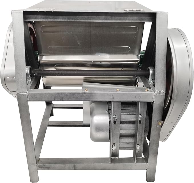 25KG/55LB Commercial Dough Mixer, 110V 2200W Spiral Kneading Machine with 90° Tilt Stainless Steel Bowl, Heavy Duty Electric Flour & Food Mixer for Bakery, Restaurant