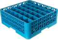 Carlisle FoodService Products 36 Compartment Full Size OptiClean Glass Rack, Blue, 7.12"