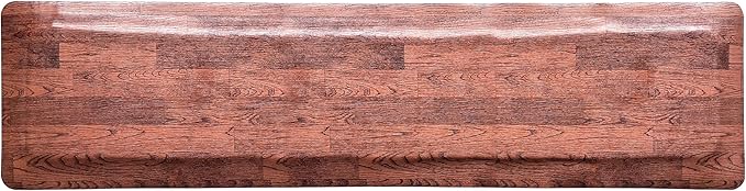 Rhino Mats, Softwoods Anti Fatigue Floor Mat, Commercial Grade Kitchen Mat, Standing Desk Mat, Office, Garage or Anywhere, Standing Comfort. (Oak, 3' x 8' x 1/2")