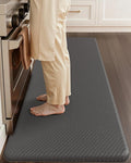 Color&Geometry 0.71" Extra Thick Anti Fatigue Cushion Kitchen Floor Mat,Easy Clean, Water & Oil Proof, Non Slip, Foam Padded Runner Rug for Front Sink,20"x 71" Grey (2.0 Version)