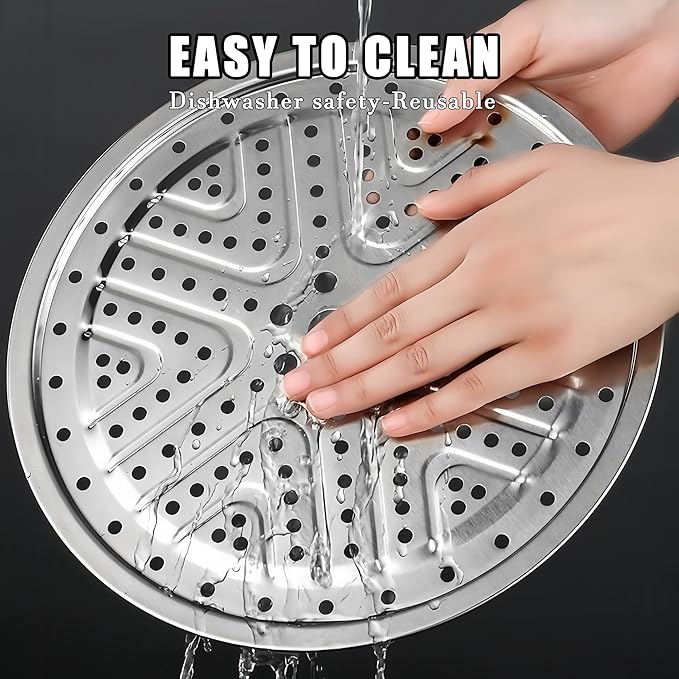 3-Pack 11-Inch Pressure Cooker Canner Rack Canning Rack Food Grade Stainless Steel Compatible with Presto All-American and More