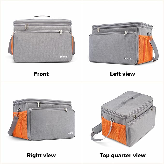 Dupray The Awesome Bag for Neat & Neat Plus Steam Cleaners, Adjustable Storage & Carrying Case, Durable Polyester with Shoulder Strap and Top Handle