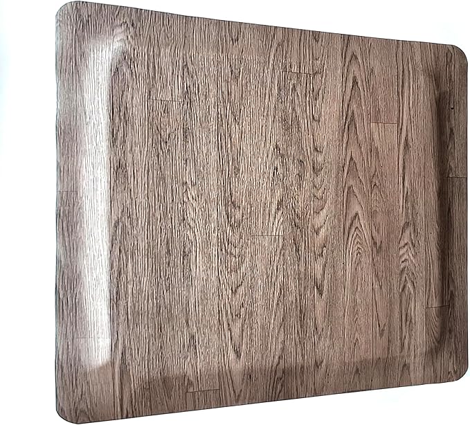 Rhino Mats, Softwoods Anti Fatigue Floor Mat, Commercial Grade Kitchen Mat, Standing Desk Mat, Office, Garage or Anywhere, Standing Comfort. (Driftwood, 3' x 3' x 7/8")