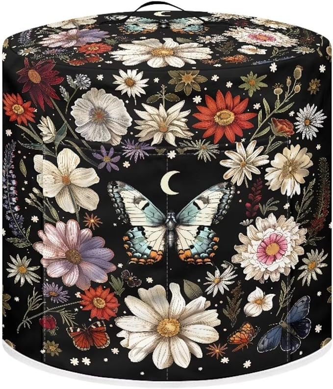 Butterfly Dust Cover Instant Pot Heavy Duty Waterproof Dust Pressure Cooker Cover Case for Instant Pot Pressure Cooker Instant Pot Appliance Covers Pressure Cooker Size L