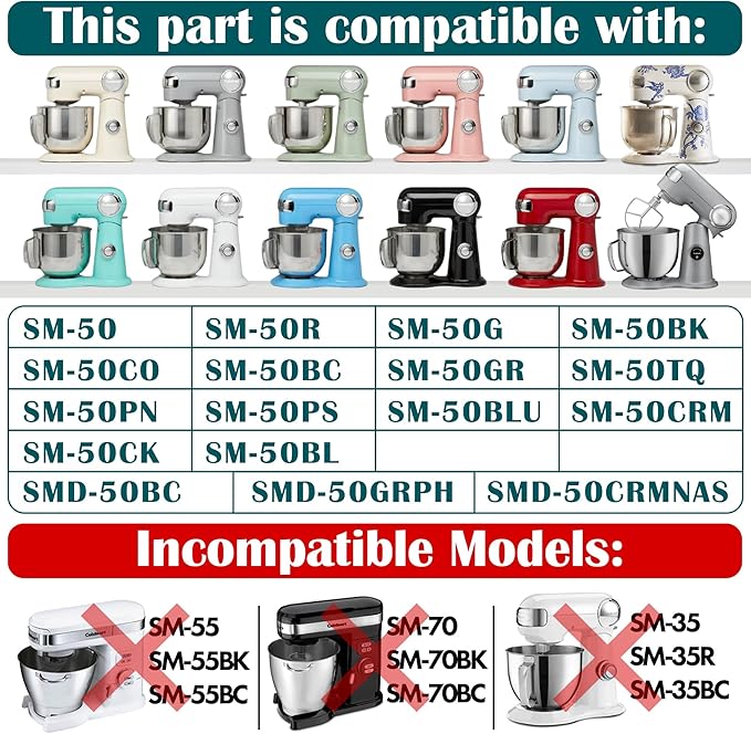 Flat Beater Replacement 5.5-Quart Stand Mixer/Polished 18/8 Stainless Steel Accessories/No coating/Dishwasher Safe