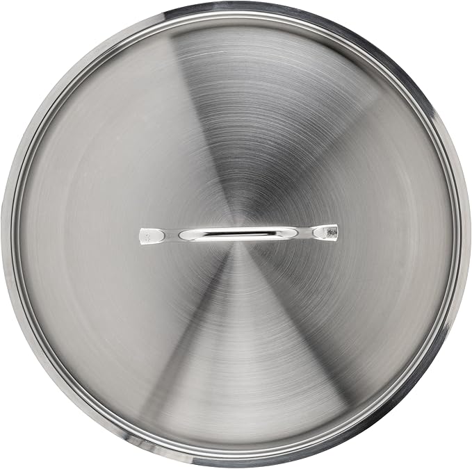 Winco Cover for SST, 24 Quart, Stainless Steel