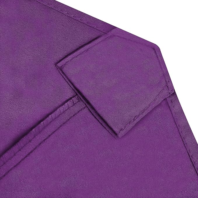EliteShade USA 9FT Patio Umbrella Replacement Covers 8 Ribs Market Umbrella Canopy Cover (CANOPY ONLY) (Purple)