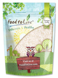 Food to Live Short-Grain White Rice, 6 Pounds – Premium Japanese Style Short-Grain, Perfectly Sticky, Vegan, Kosher rice. Easy to Cook. Great as a Side Dish. Great for Sushi, Rice Salads, and Desserts
