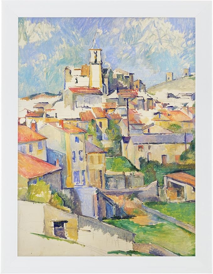 Creative Mark Gotham Gallery Canvas Frame - White 12x12-3 Pack Open Back Frame for Heavy Duty Canvases Paintings Without Glass or Backing - 1-5/8" Depth, 1-3/8" Rabbet - Pre-Assembled, Made in USA
