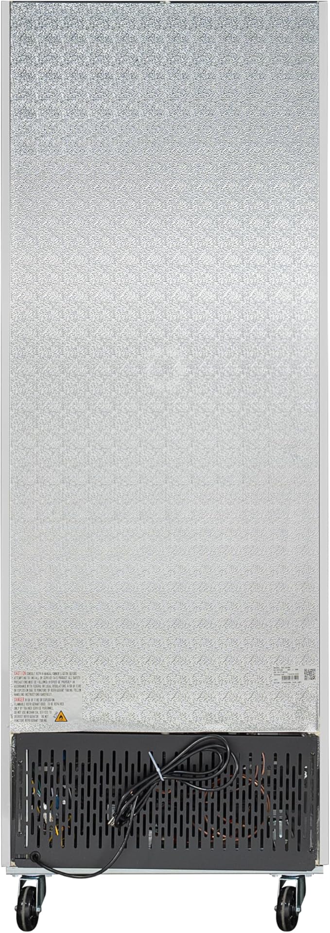 KoolMore 29" 1 Door Stainless Steel Upright Commercial Reach-in Freezer - 23 cu. ft