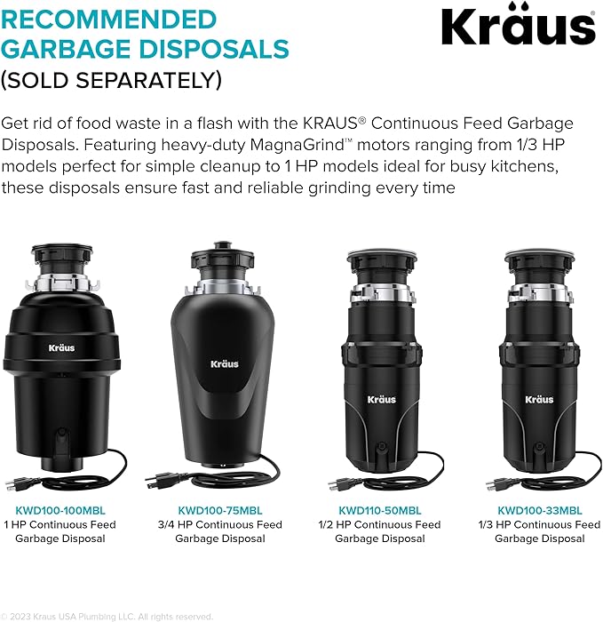 KRAUS Kore Workstation 30-inch Undermount 16 Gauge Stainless Steel Kitchen Sink, Single Bowl Kitchen Sink with Accessories, KWU110-30