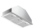 Stainless Steel Range Hood Insert 36 Inch, 580 Max CFM, 5-Layer Aluminum Mesh Filter, LED Lights&3-Speed Push Button Controls for 50% Better Suction,Ducted/Ductless Built Kitchen Vent