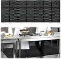 tonchean 82'' x 35'' Commercial Floor Mat, Heavy Duty Kitchen Eubber Mats for Floor, Anti-Fatigue Drainage Mats for Restaurant, Bar, Hotel, Industrial Wet Areas