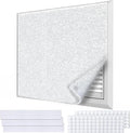 Air Vent Filters,12"x120"Cut to Fit Air Filter Material (60+Filters),MERV 8 Electrostatic Air Vent Filter for Home Floor, Grilles, Ceiling, HVAC Furnace Vents, With 48PCs Adhesive Hook Tape