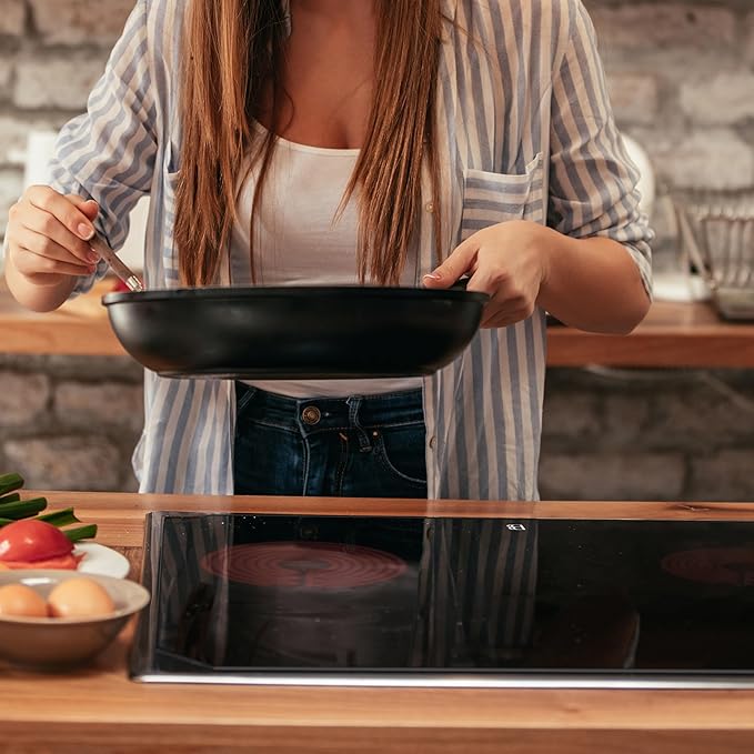 Electric Stove Cover Protector - Can be Used While Cooking - Glass Panel Overlay - Can Withstand over 1400 °F - Kitchen Essential for Cooktop Protection - (28 x 20)