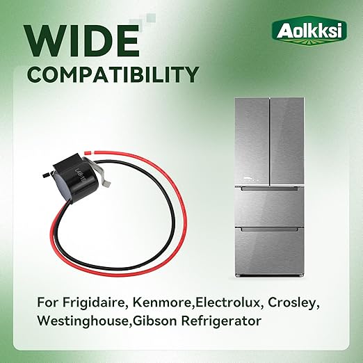 W10225581 Refrigerator Bimetal Defrost Thermostat by AOLKKSI - Compatible with Whirlpool, Sears, Kenmore Refrigerator - Replaces WPW10225581, AP6017375, PS11750673, PS237680, 2321799