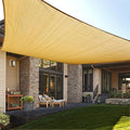 LOVE STORY Custom Size 4' x 8' Sand Sun Shade Sail Canopy Commercial Rectangle Sail Shade Fabric for Patio Garden Backyard Pool (Customized)