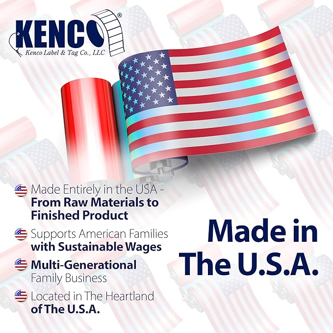 Kenco BK 1 Line Price Gun Kit - Includes 6,000 Labels, 2 Ink Rollers, Label Scraper - 8 Digit Labeler for Pricing, Dating, and Coding (BK-1 KIT Standard)