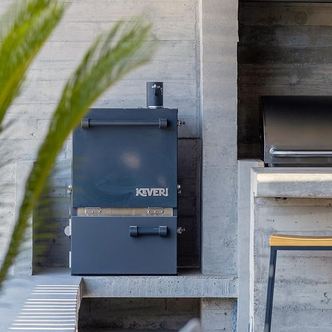 Keveri H1 Black Truffle | Multi-Purpose Charcoal Oven | Grill, Smoker, Roast, Bake, Pizza Oven
