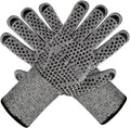 BBQ Grill Gloves, 1472℉ Heat Resistant Oven Gloves, High Temp Resistance Fireproof Glove, Kitchen Hotproof Cooking Mitts for Grilling, Smoking, Baking, Frying