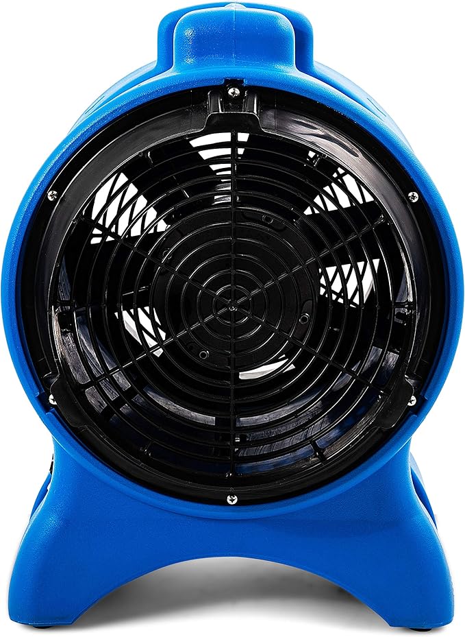 MOUNTO 1HP 3000cfm 12inch Industrial Axial Blower Ventilation Fan Exhaust Blower