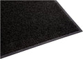 Guardian Platinum Series Indoor Wiper Floor Mat, Rubber with Nylon Carpet, 5'x19', Black