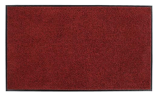 Guardian 94031055 Platinum Series Indoor Wiper Floor Mat, Rubber with Nylon Carpet, 3'x10', Burgundy