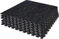 Sivan Fitness 1/2" Thick Rubber Top High-Density EVA Foam Gym Flooring for Home Gym - 48 Sq Ft Exercise Mat Tiles for Workout, Yoga, MMA, Heavy Exercise Equipment Mat - 12 Interlocking Gym Floor Mat
