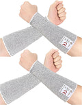 Evridwear Arm Protectors for Thin Skin and Bruising Cut Resistant Arm Sleeves Arm Guards Protective Sleeves for Men Women