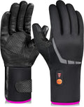 Heated Gloves for Men Women, Rechargeable Waterproof Heated Work Gloves with Arthritis Raynaud's Relief for Ski Hiking Driving