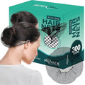 Nylon Hair Nets for Women & Men | 300 Pack | 24" Honeycomb Mesh Hair Net for Food Service, Medical & Industrial Use - Breathable & Sturdy for Bun Hair, Most Long & Short Hair - Latex Free