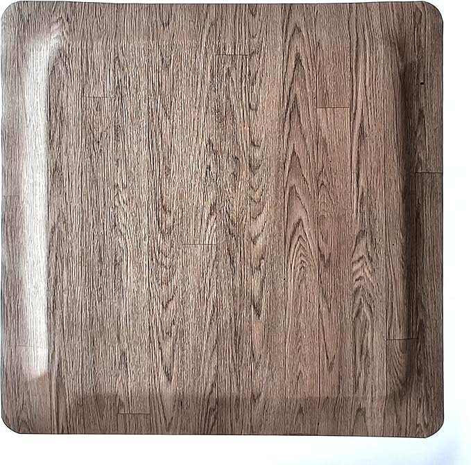 Rhino Mats, Softwoods Anti Fatigue Floor Mat, Commercial Grade Kitchen Mat, Standing Desk Mat, Office, Garage or Anywhere, Standing Comfort. (Driftwood, 3' x 3' x 7/8")